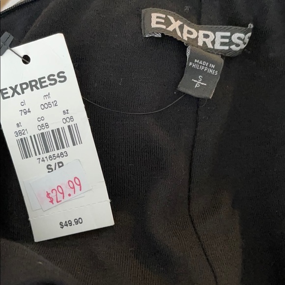 Express Strapless asymmetrical dress - Picture 3 of 5